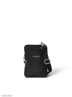 Anti-Theft RFID Crossbody Bag Water-Resistant Nylon Travel Purse
